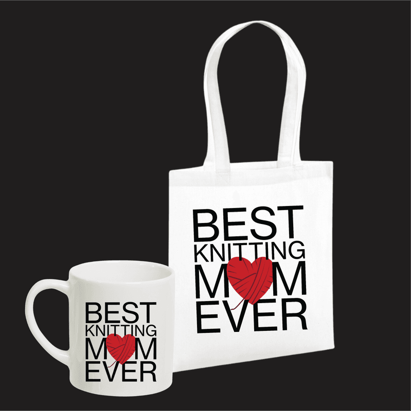 Best knitting mom ever Sett